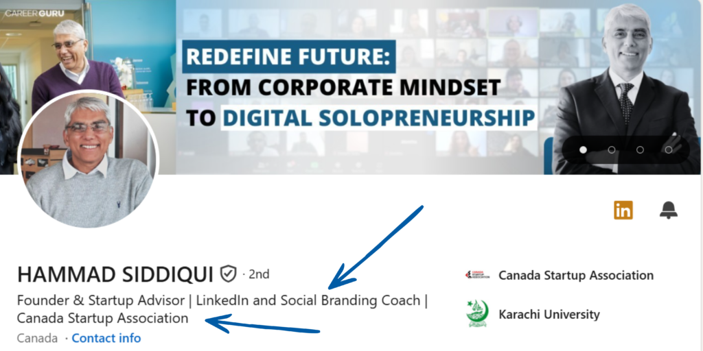 linkedin profile headlines