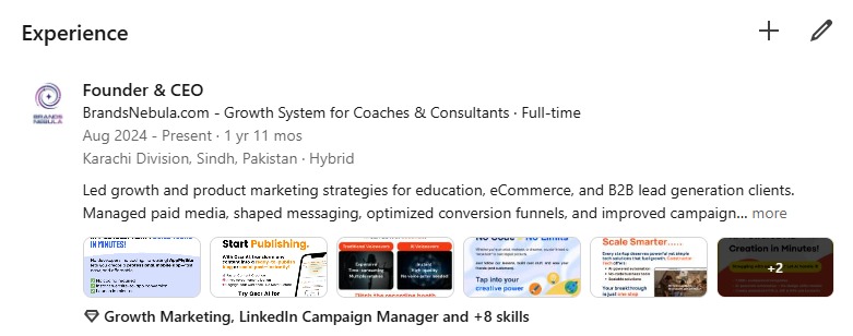 "LinkedIn Personal Branding"