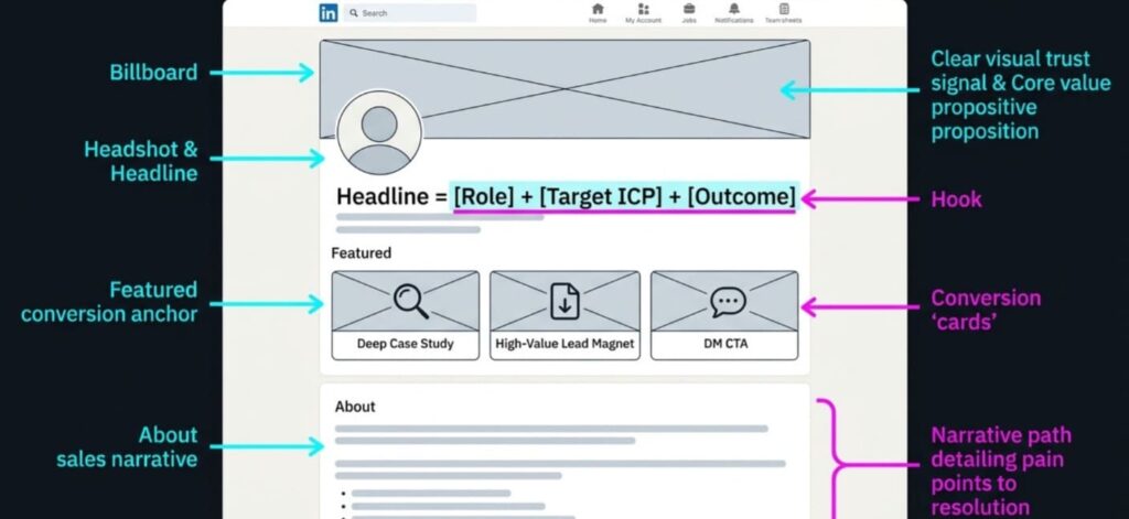 "Turn a Static LinkedIn Profile Into Lead Magnet"